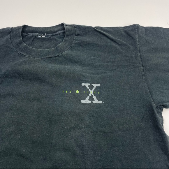 Vintage X-Files the truth is out there 1994 USA Made single stitch T-shirt Sz L - Picture 4 of 9